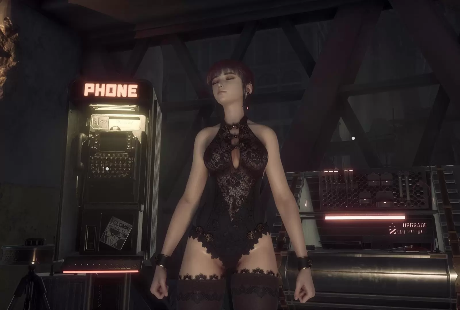 PS5Pro《星刃》ヒロイン イヴのスクリーンショット よりセクシーで魅力的