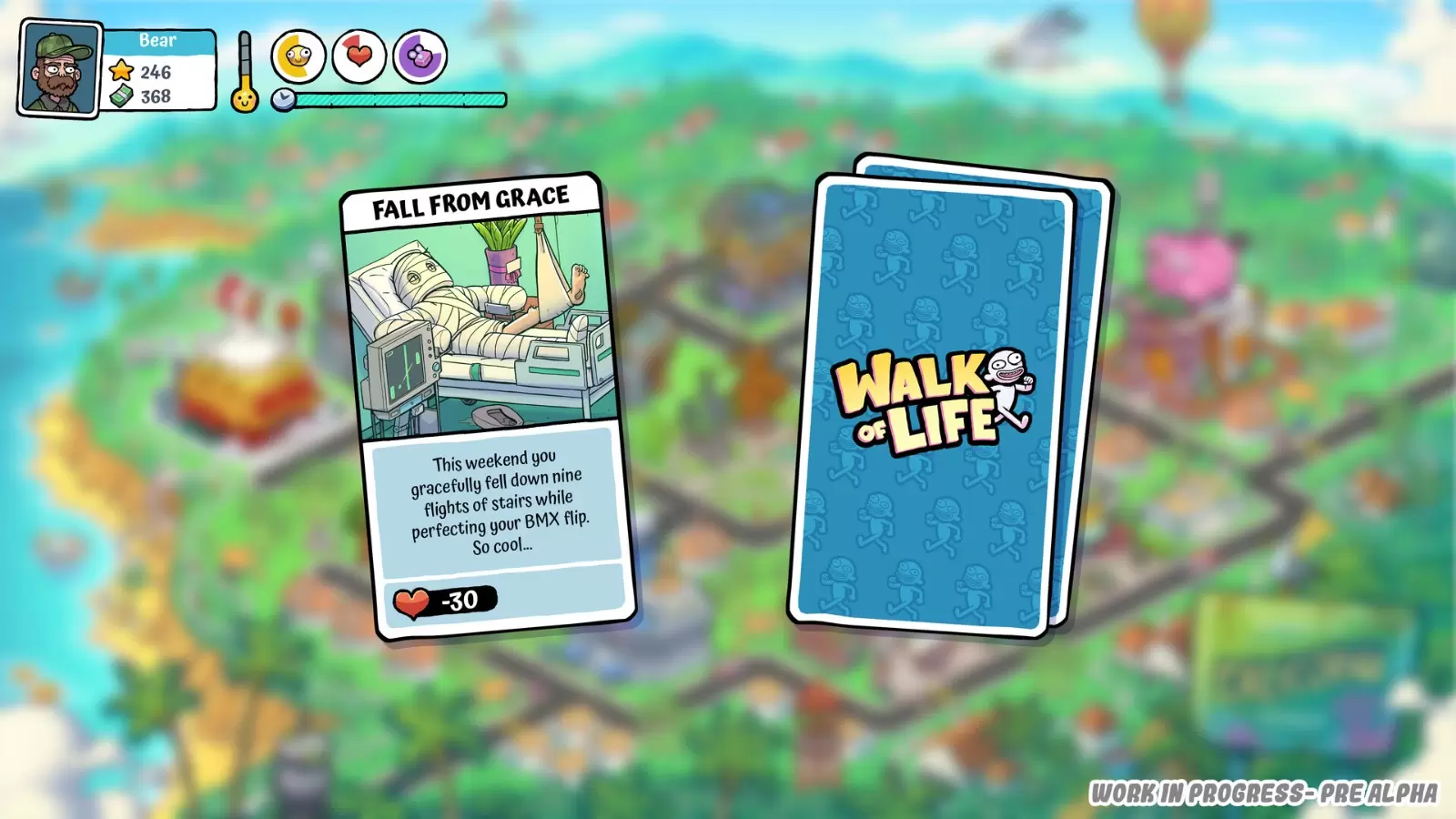 生活シミュレーションゲーム『Walk of Life』Steamページ 来年発売