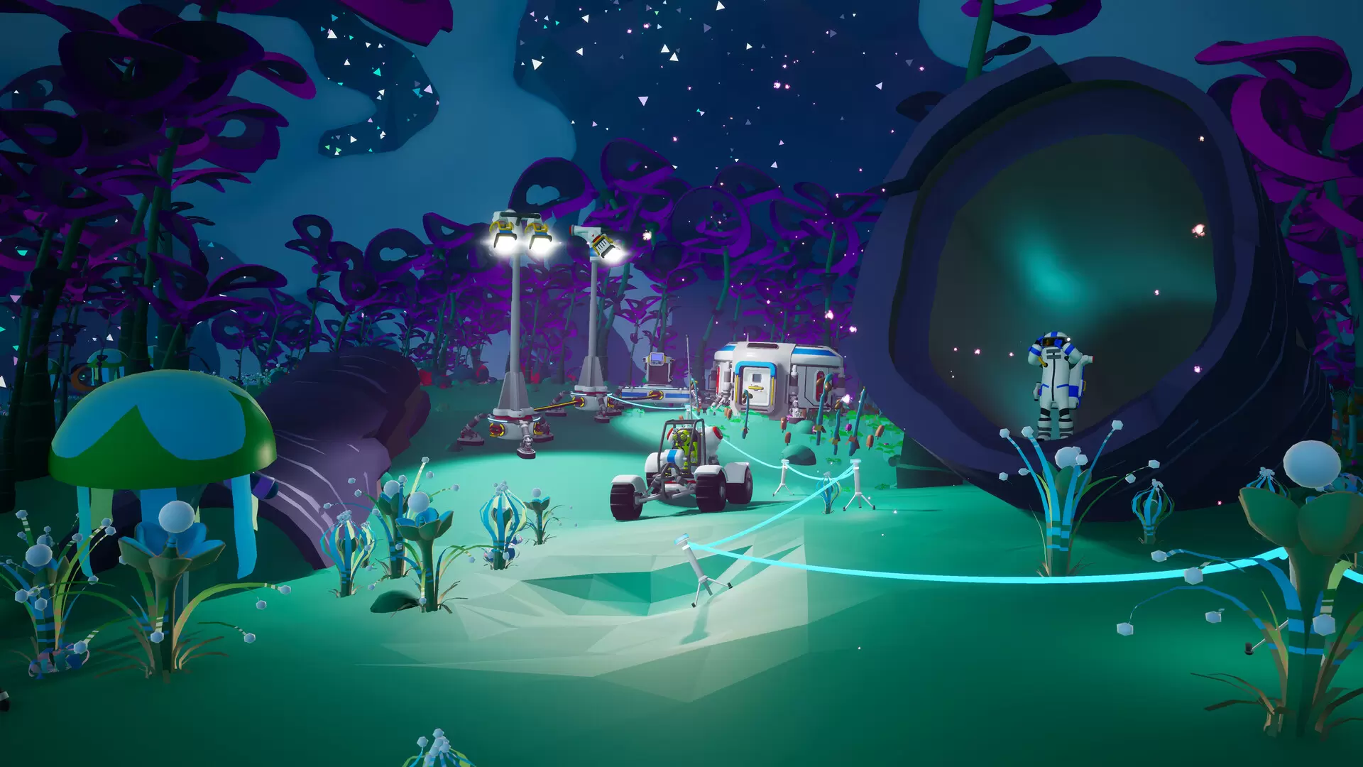 宇宙オープンワールドサバイバルクラフトゲーム「Astroneer」DLC「グリッチウォーカー」正式リリース 特別好评